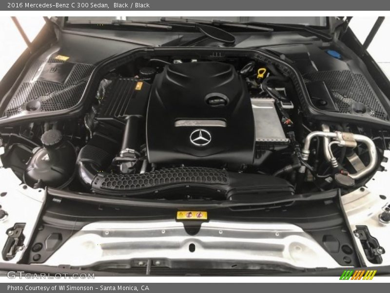 Black / Black 2016 Mercedes-Benz C 300 Sedan