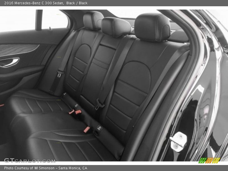 Black / Black 2016 Mercedes-Benz C 300 Sedan