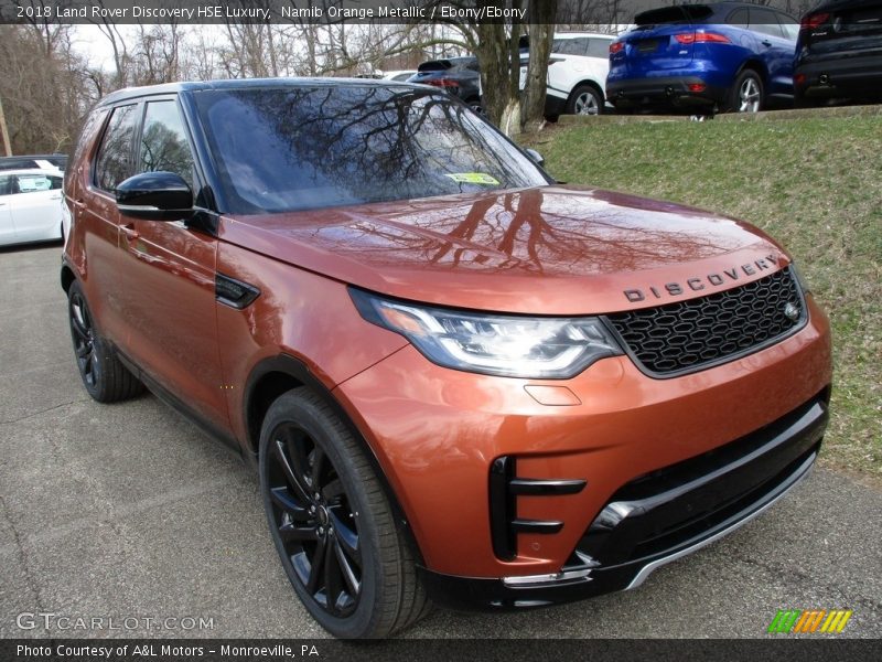  2018 Discovery HSE Luxury Namib Orange Metallic