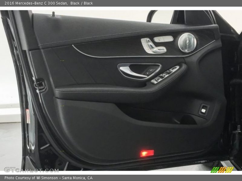 Black / Black 2016 Mercedes-Benz C 300 Sedan