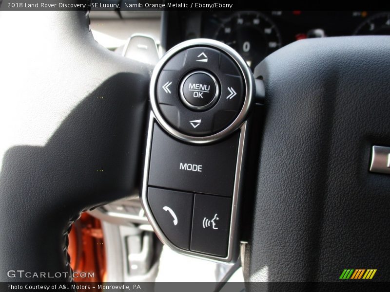 Controls of 2018 Discovery HSE Luxury