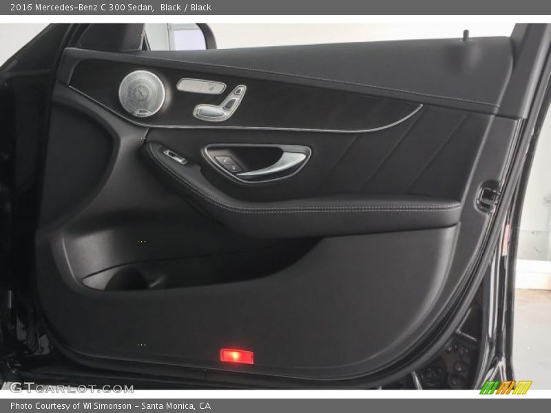 Black / Black 2016 Mercedes-Benz C 300 Sedan