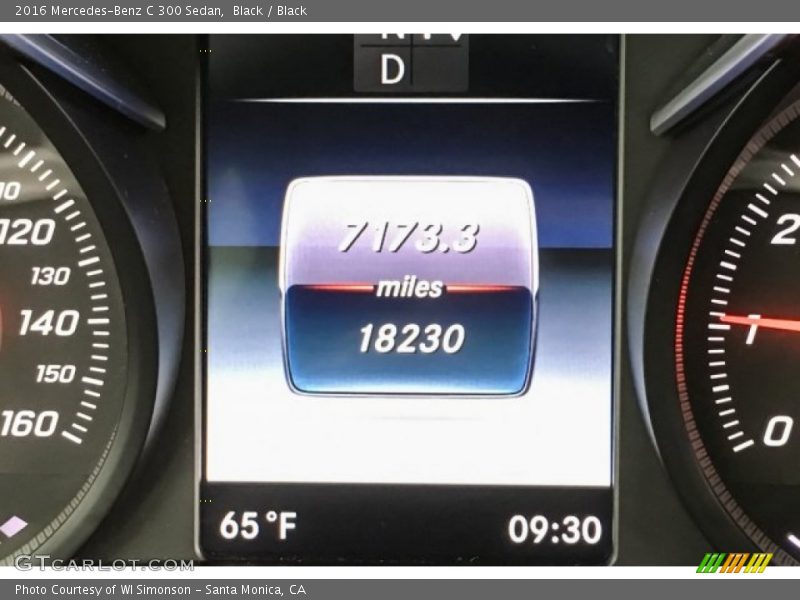 Black / Black 2016 Mercedes-Benz C 300 Sedan