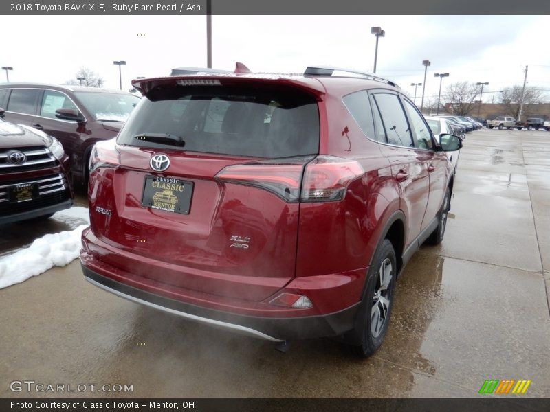 Ruby Flare Pearl / Ash 2018 Toyota RAV4 XLE