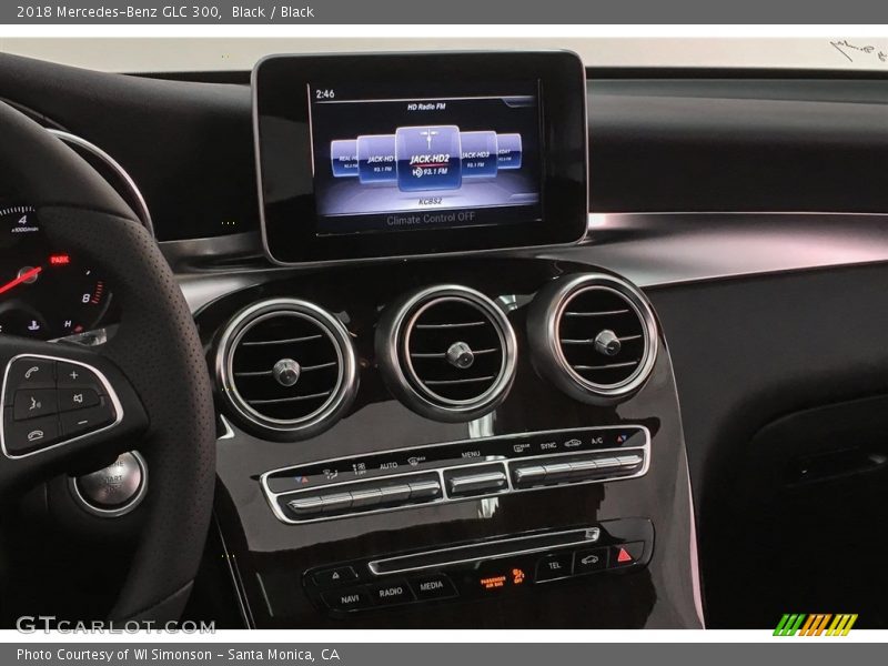 Black / Black 2018 Mercedes-Benz GLC 300