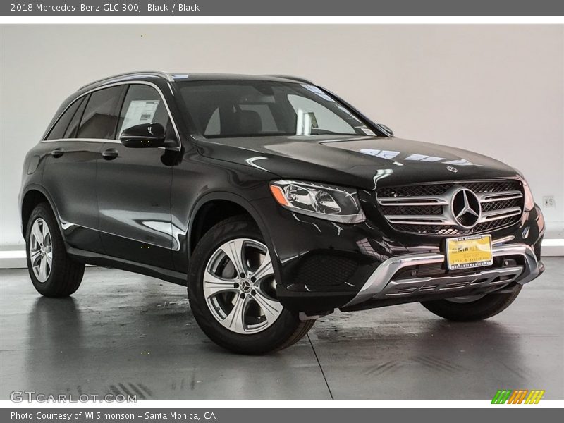 Black / Black 2018 Mercedes-Benz GLC 300