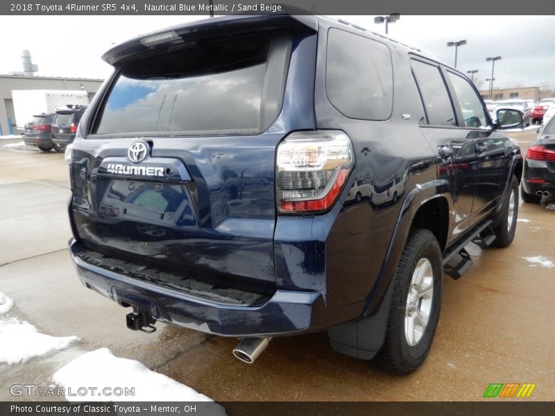 Nautical Blue Metallic / Sand Beige 2018 Toyota 4Runner SR5 4x4
