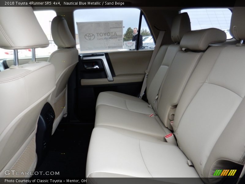 Nautical Blue Metallic / Sand Beige 2018 Toyota 4Runner SR5 4x4
