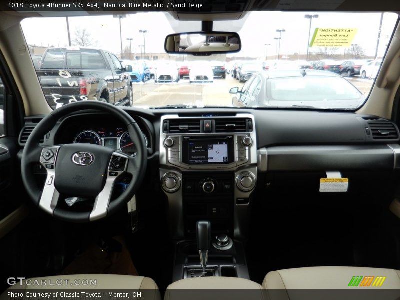 Nautical Blue Metallic / Sand Beige 2018 Toyota 4Runner SR5 4x4