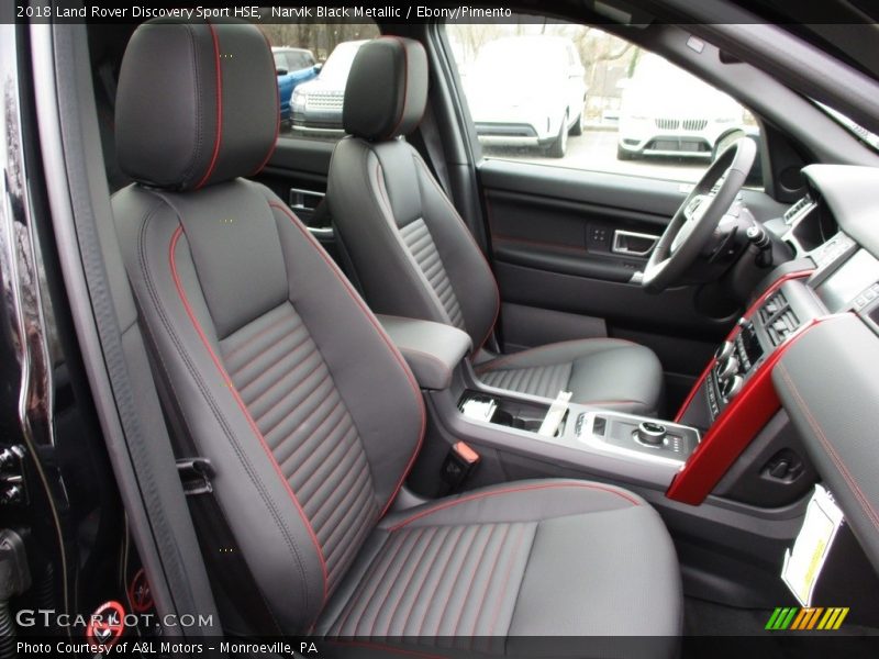 Narvik Black Metallic / Ebony/Pimento 2018 Land Rover Discovery Sport HSE