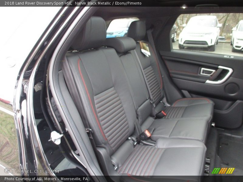 Narvik Black Metallic / Ebony/Pimento 2018 Land Rover Discovery Sport HSE