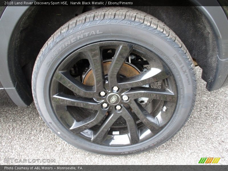 Narvik Black Metallic / Ebony/Pimento 2018 Land Rover Discovery Sport HSE