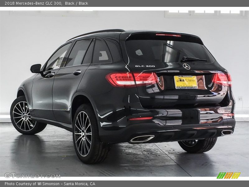 Black / Black 2018 Mercedes-Benz GLC 300