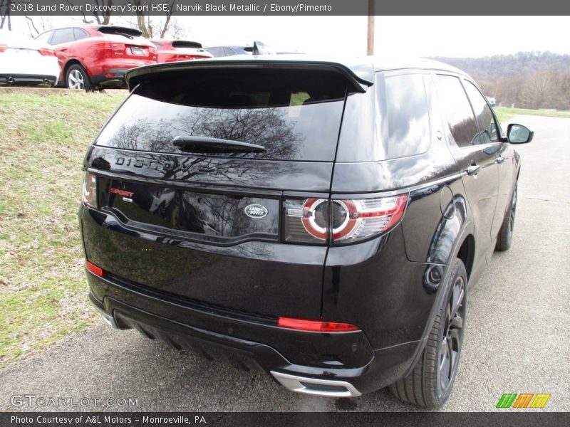 Narvik Black Metallic / Ebony/Pimento 2018 Land Rover Discovery Sport HSE