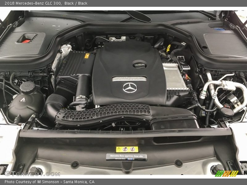 Black / Black 2018 Mercedes-Benz GLC 300
