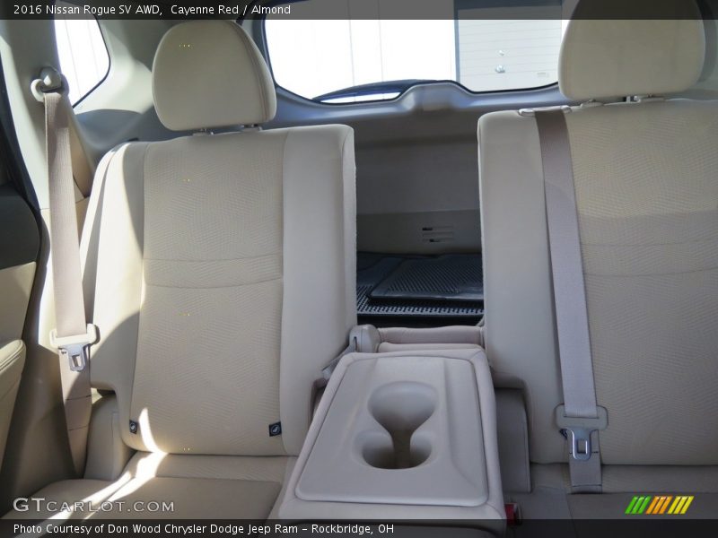 Cayenne Red / Almond 2016 Nissan Rogue SV AWD