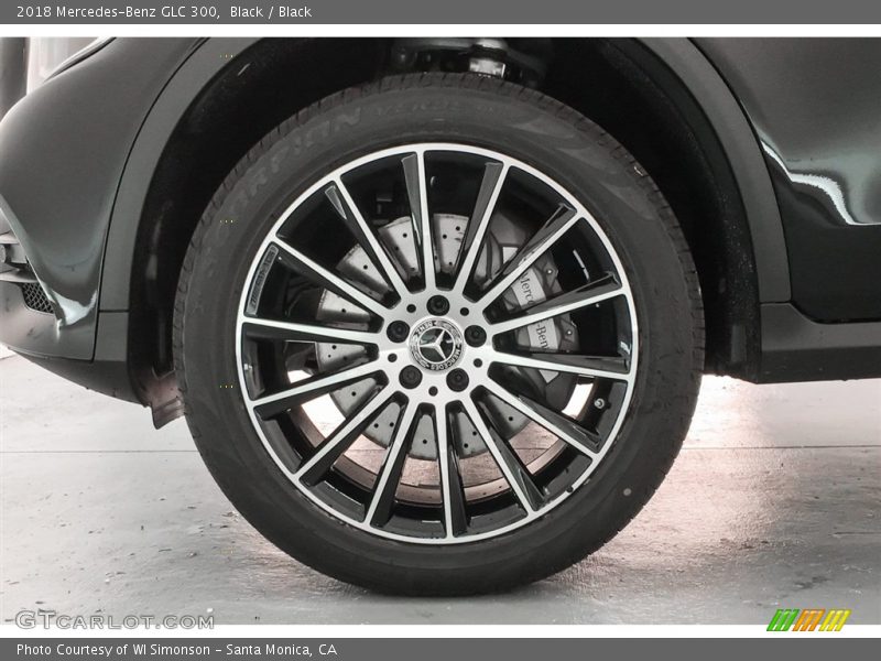 Black / Black 2018 Mercedes-Benz GLC 300