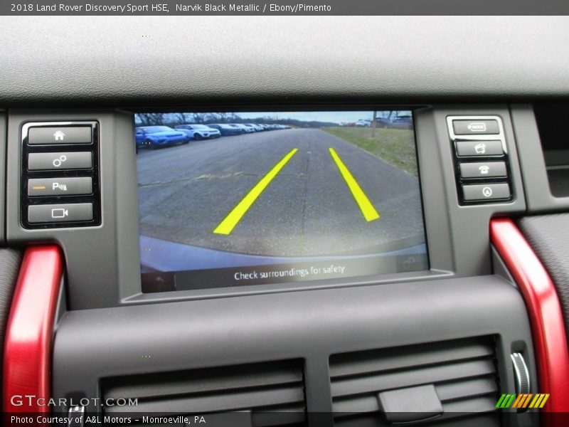 Narvik Black Metallic / Ebony/Pimento 2018 Land Rover Discovery Sport HSE