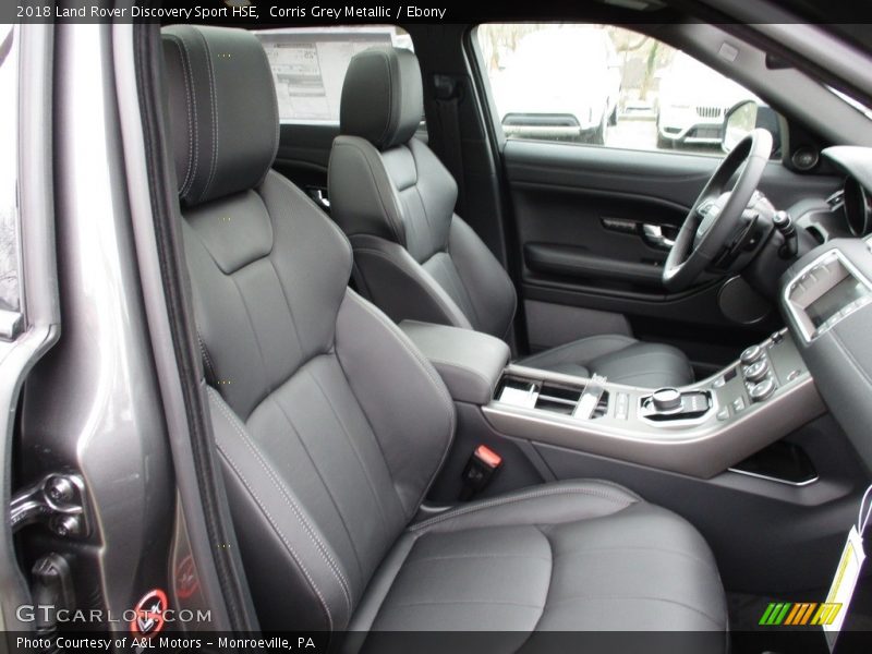 Front Seat of 2018 Discovery Sport HSE
