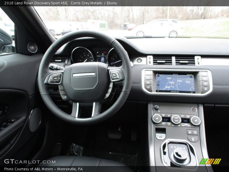 Dashboard of 2018 Discovery Sport HSE