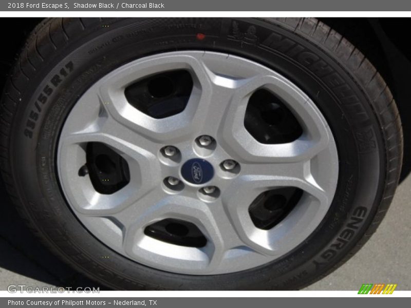 Shadow Black / Charcoal Black 2018 Ford Escape S