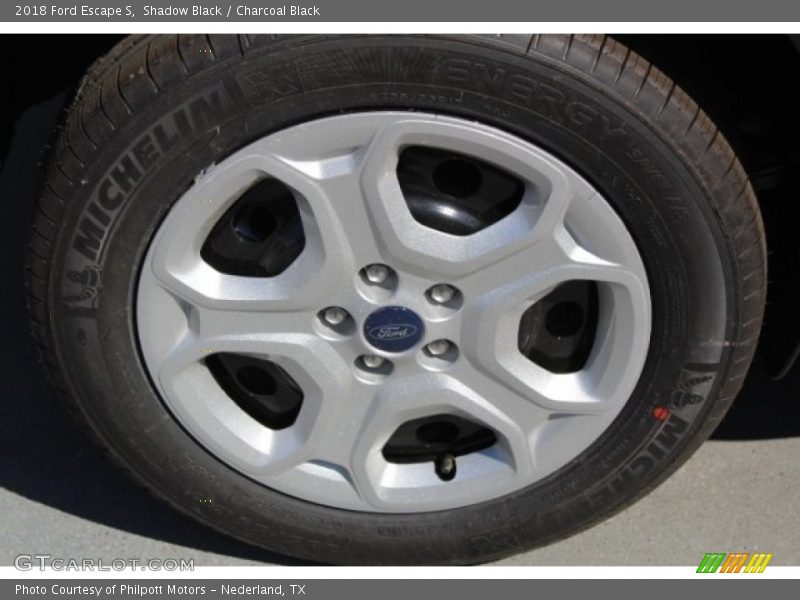Shadow Black / Charcoal Black 2018 Ford Escape S