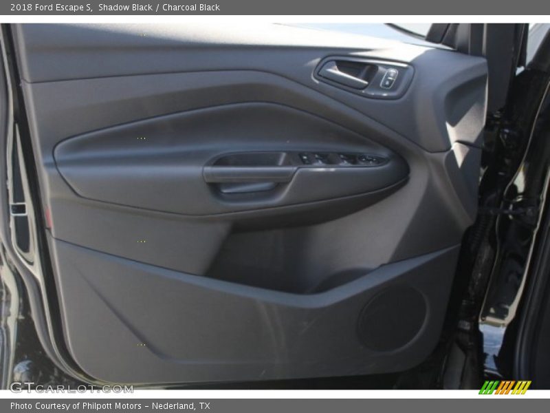 Shadow Black / Charcoal Black 2018 Ford Escape S