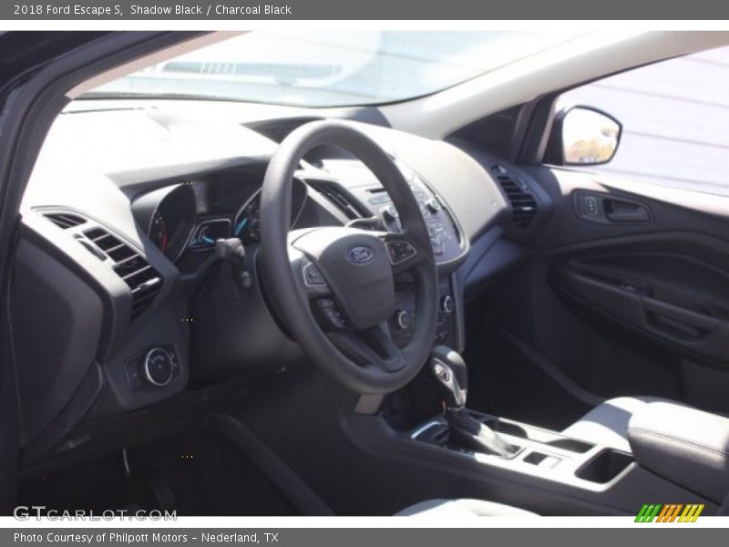 Shadow Black / Charcoal Black 2018 Ford Escape S