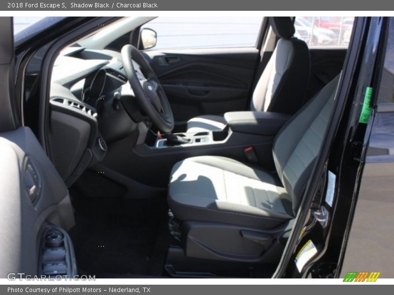 Shadow Black / Charcoal Black 2018 Ford Escape S