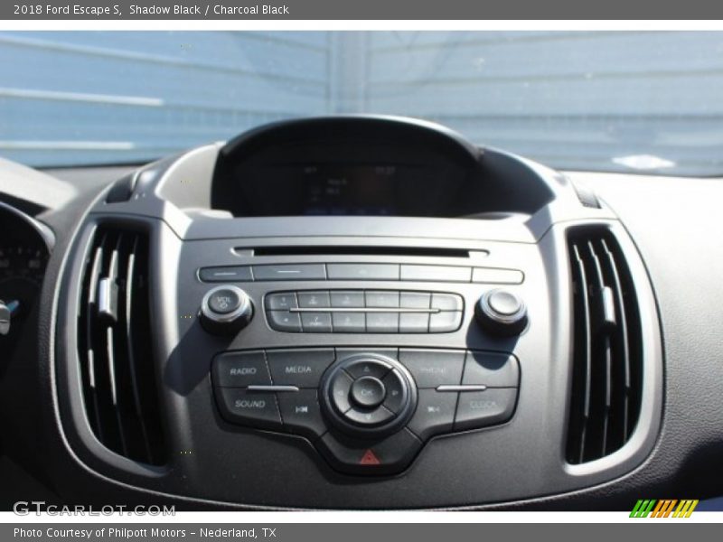 Shadow Black / Charcoal Black 2018 Ford Escape S