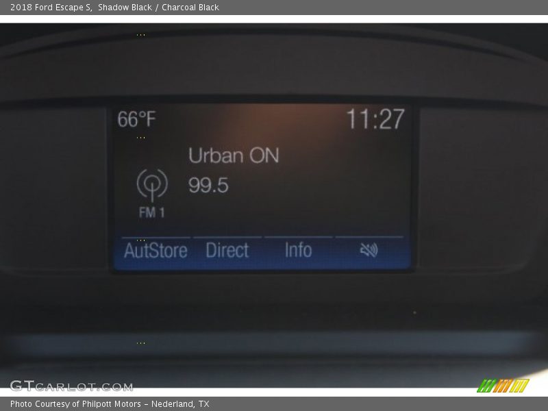 Shadow Black / Charcoal Black 2018 Ford Escape S