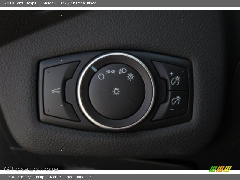 Shadow Black / Charcoal Black 2018 Ford Escape S