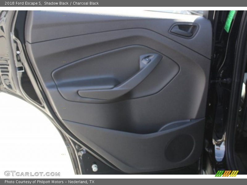 Shadow Black / Charcoal Black 2018 Ford Escape S
