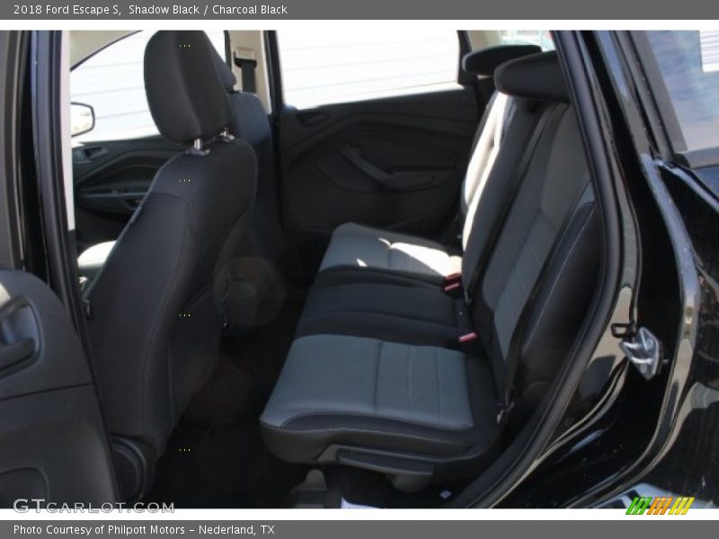 Shadow Black / Charcoal Black 2018 Ford Escape S