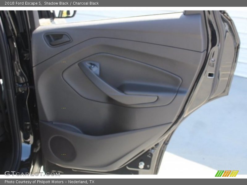 Shadow Black / Charcoal Black 2018 Ford Escape S