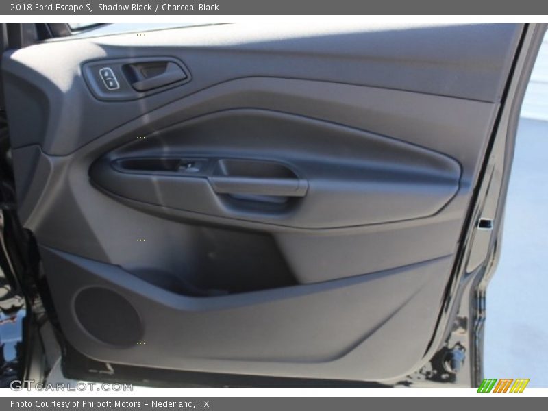 Shadow Black / Charcoal Black 2018 Ford Escape S