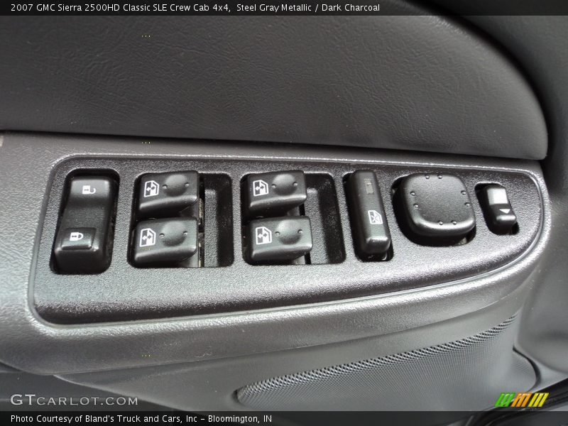 Steel Gray Metallic / Dark Charcoal 2007 GMC Sierra 2500HD Classic SLE Crew Cab 4x4