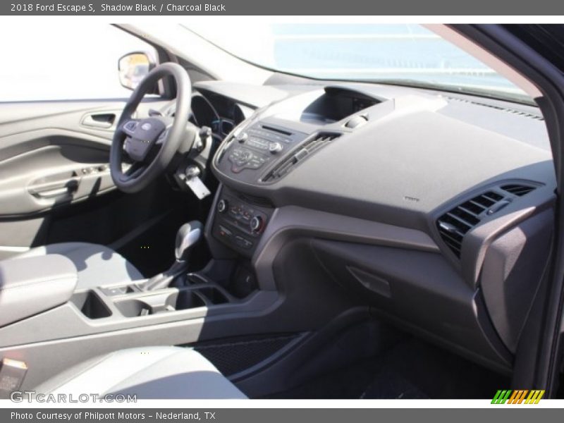 Shadow Black / Charcoal Black 2018 Ford Escape S