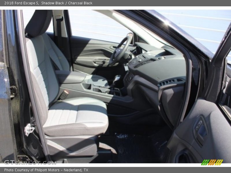Shadow Black / Charcoal Black 2018 Ford Escape S