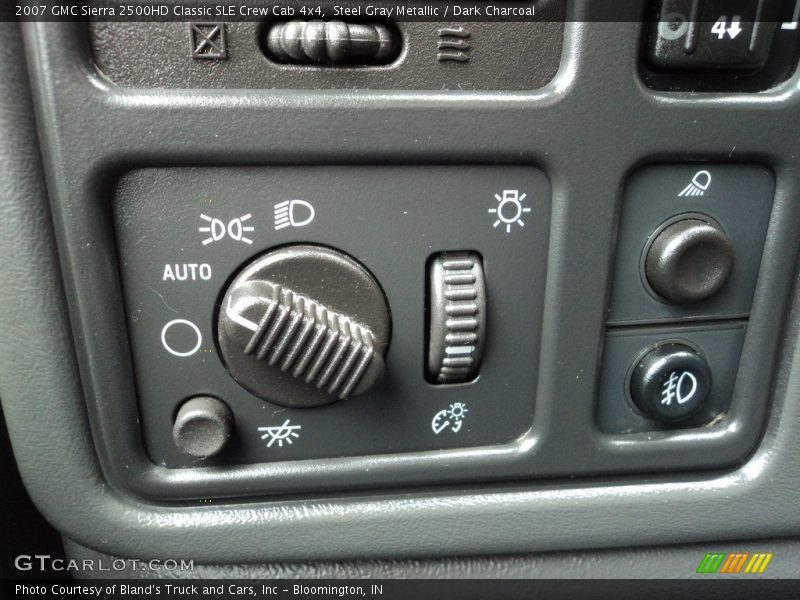 Steel Gray Metallic / Dark Charcoal 2007 GMC Sierra 2500HD Classic SLE Crew Cab 4x4