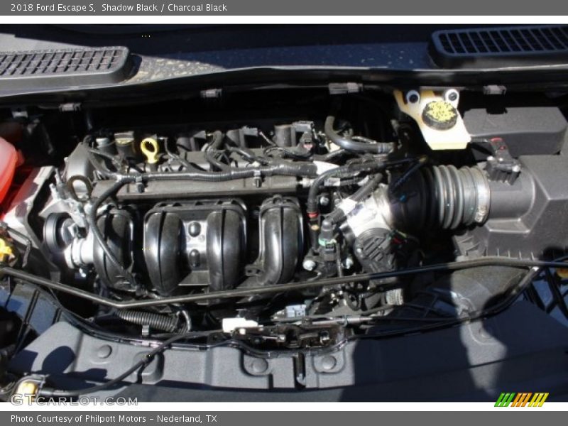 Shadow Black / Charcoal Black 2018 Ford Escape S