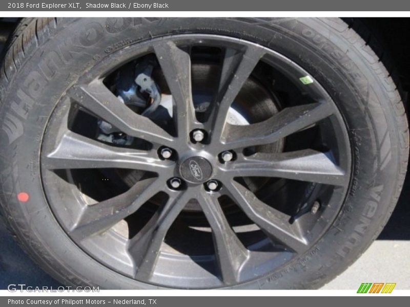Shadow Black / Ebony Black 2018 Ford Explorer XLT