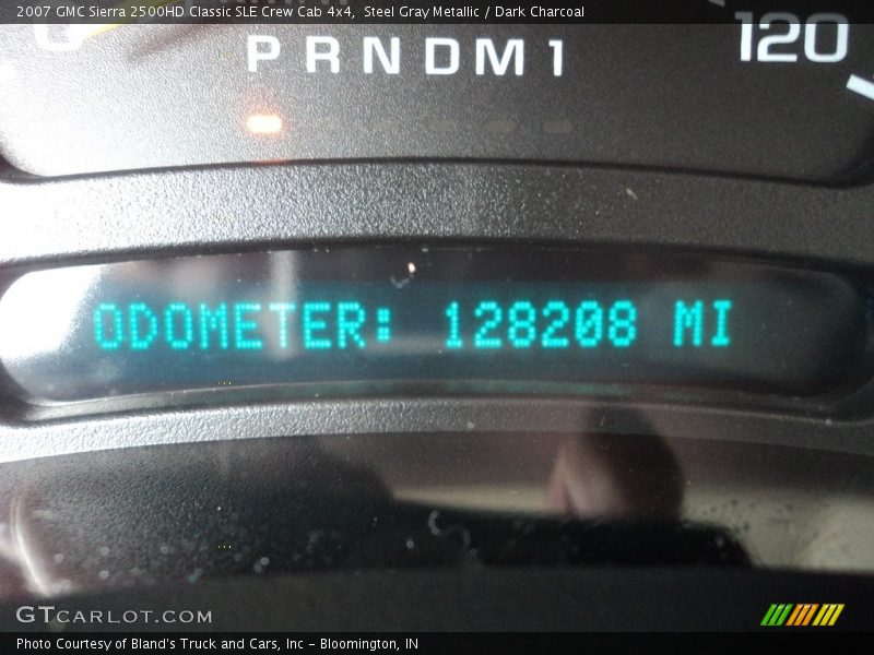 Steel Gray Metallic / Dark Charcoal 2007 GMC Sierra 2500HD Classic SLE Crew Cab 4x4