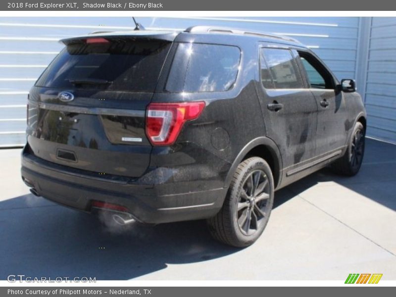 Shadow Black / Ebony Black 2018 Ford Explorer XLT