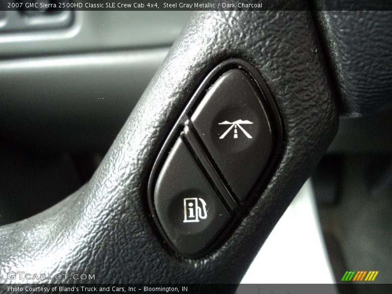 Steel Gray Metallic / Dark Charcoal 2007 GMC Sierra 2500HD Classic SLE Crew Cab 4x4