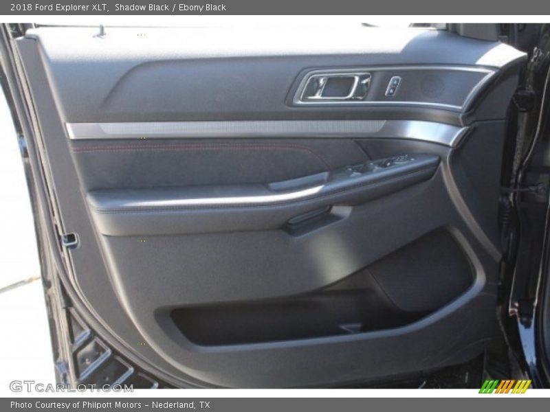 Shadow Black / Ebony Black 2018 Ford Explorer XLT