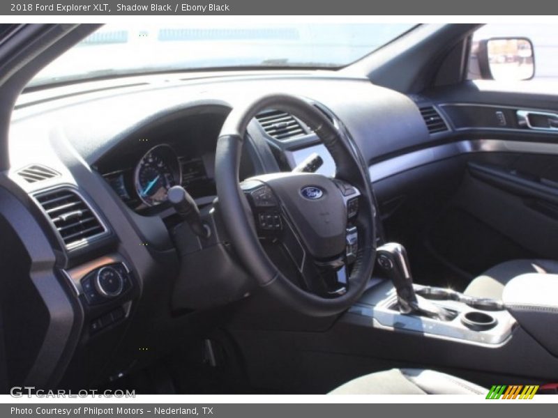 Shadow Black / Ebony Black 2018 Ford Explorer XLT
