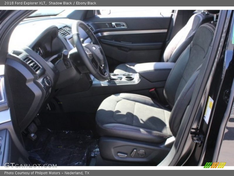 Shadow Black / Ebony Black 2018 Ford Explorer XLT