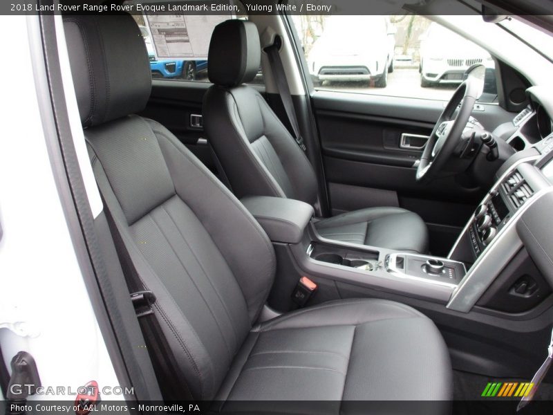 Yulong White / Ebony 2018 Land Rover Range Rover Evoque Landmark Edition