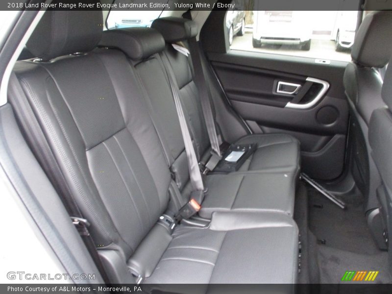 Yulong White / Ebony 2018 Land Rover Range Rover Evoque Landmark Edition